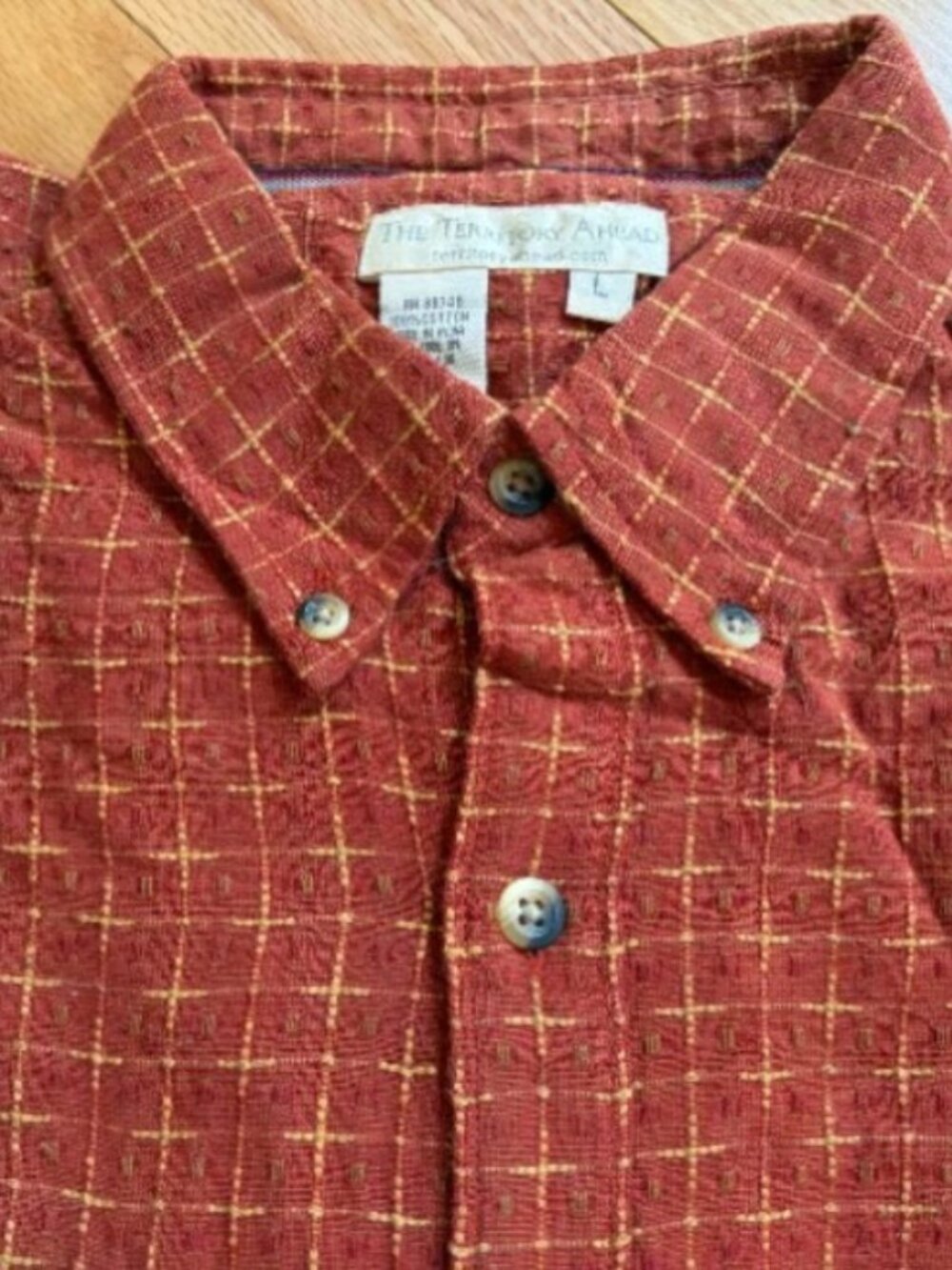 The Territory Ahead Men's Shirt & Spun Bamboo Bundle - Size L / XL New NWT